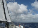 Approaching Martinique