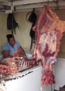 Meat vendor Bartica Fresh Market