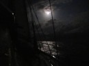 Sailing down a moonbeam