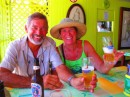 Enjoying our first Tahiti Hanano Beer