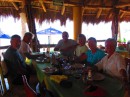 An enjoyable lunch at Punta de Mita with our friends Jim & Chris (La Ballona II) and Anne and Gregg (True North)
