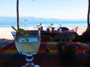 A well-earned Margarita back at Matanchen Bay