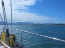 Sailing to Port Denarau to get our Inverter/Charger repaired