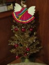 Our Christmas Tree with Mexican angel