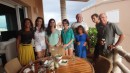 With Joe and the Durans, friends in Puerto: tequila tasting thanks to Alfredo.