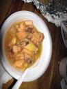 Octopus stew, St Lucia style