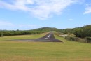 Airport runway, we counted 15 small planes a day!