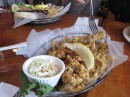 Best fried calamari, ever. Newport, RI