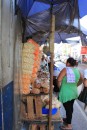 Street snack vendor in Merida