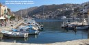This is a view of Symi Harbor from the west looking east.  Little is known of the island until the 14th century, but archaeological evidence indicates it was continuously inhabited, and ruins of citadels suggest it was an important location. It was first part of the Roman Empire and then the Byzantine Empire, until its conquest by the Knights of St. John in 1373.