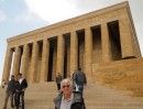 15 Apr 14: First stop in Ankara was to the Ataturk Mausoleum - final resting place of Turkey