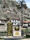 "With its Ottoman-period wooden houses and the tombs of the Pontus kings carved into the cliffs overhead, Amasya is attractive to visitors. It is also the location of an important moment in the life of Ataturk when, in June 1919, he issued the Amasya Circular, declaring the independence of the country to be in danger." Wikipedia