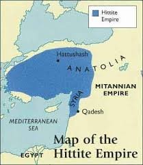 16 Apr 14: We traveled to Hattusa, the ancient capital of the ancient civilization called the Hittite Empire (c. 1600 BC–c. 1178 BC).
 




The Hittite Empire, ca. 1400 BC (shown in  
