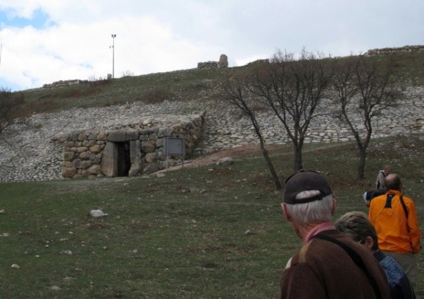 Among the ruins of Hattusa, is the original structure of a tunnel which we all traveled through.