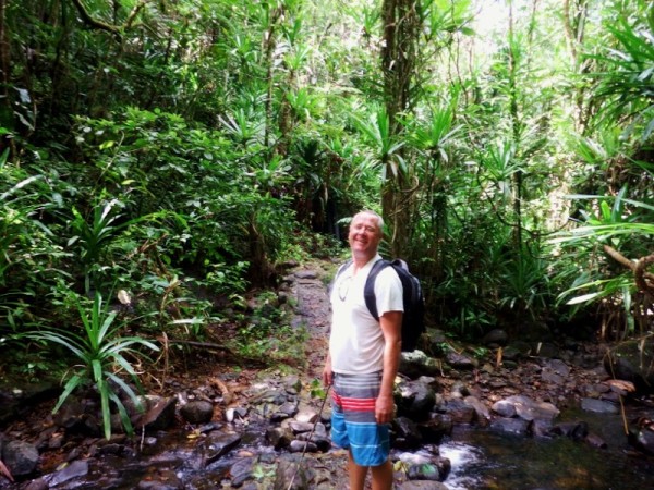 The Waisali Rainforest Reserve hike.