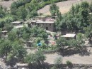Wioski po afganskiej stronie rzeki Piandz