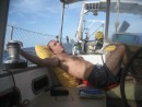 IMG_2298_1_1: First mate Maxime taking a little rest on the passage