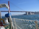 Sailing out of San Francisco