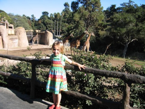 Kara at Santa Barbara Zoo