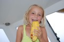 Hapai 0620001_1: Kara and a big banana