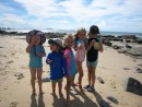 Kids on a beach, Mooloolaba