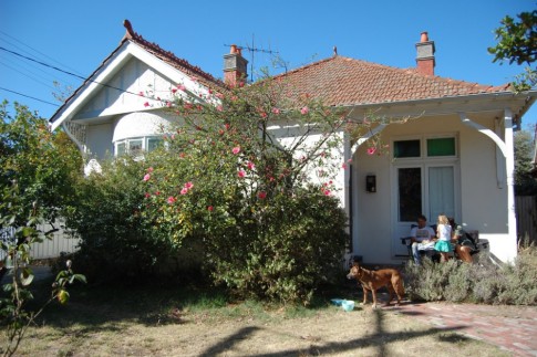 The house that Uwe and Anne lived at, in Melbourne 10 years ago