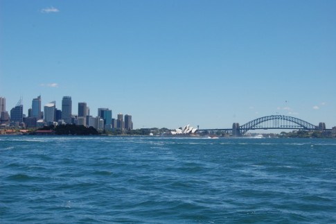there is it, Sydney Harbour