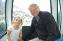 Uwe and Kara on the Gondola, Queenstown, South Island