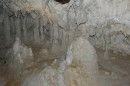 Waitomo caves inside, amazing limestone formations