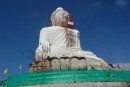 The Big Budda, high on a hill over Phuket, under construction