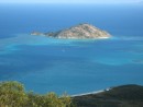 The view atop from Lizard Island