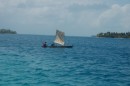 Local sailing boat