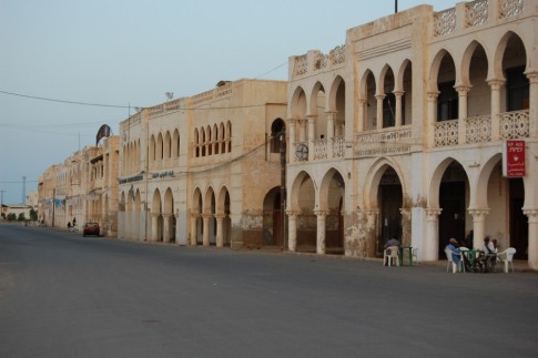 Massawa, the big port town of Eritrea, where disassembling Italian colonial style buildings abound