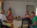 Christmas dinner - Bill, Linda, Joe, Vashti and Craig taken by Caylan