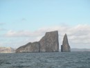 Amazing rock formations as we sailed down north west coast of San christobal