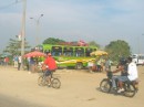 street scene just outside Cartagena