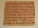 anciet script inside the Monastry