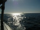 peaceful conditions at sea - La Barca in distance