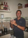 Riu - sax cafe caipirinha maker extraordinaire!