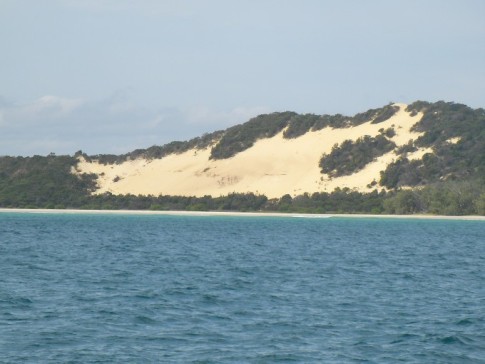 sand hills Cape Moreton