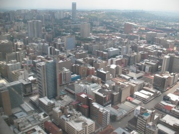 Joburg from tower