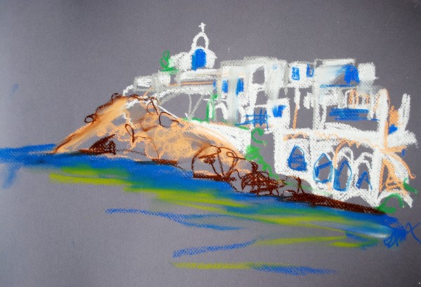 Kythnos island paradise
Pastel on paper
297X420mm
$100