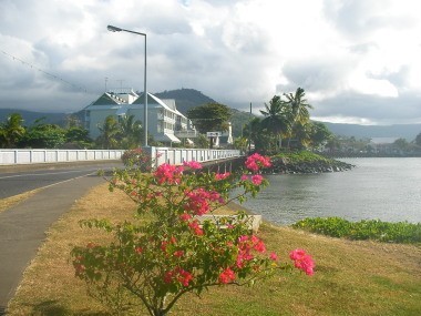 Apia beachfront road