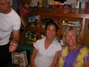 Linda and Meng - last supper in Simons Town!