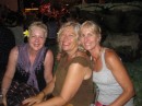 Debbie, Linda and Jackie at Official closing ceremony of Ubud Writers Festival