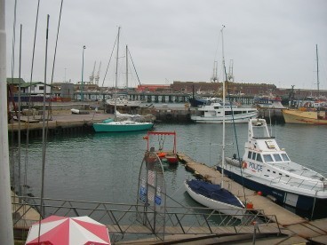 view of Valiam from yacht club- Port elizabeth