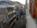 Only picture of Puno! Taken from the hotel. All through the night cars honked their horns relentlessly.