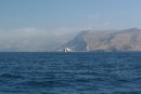 "Ship Rock" off of Catalina Island