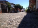 They really ARE cobblestone streets!