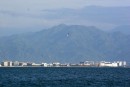 Looking toward Puerto Vallarta from our anchorage.  Check out the mountains!